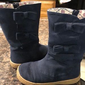 Livie and Luca bow zip boots